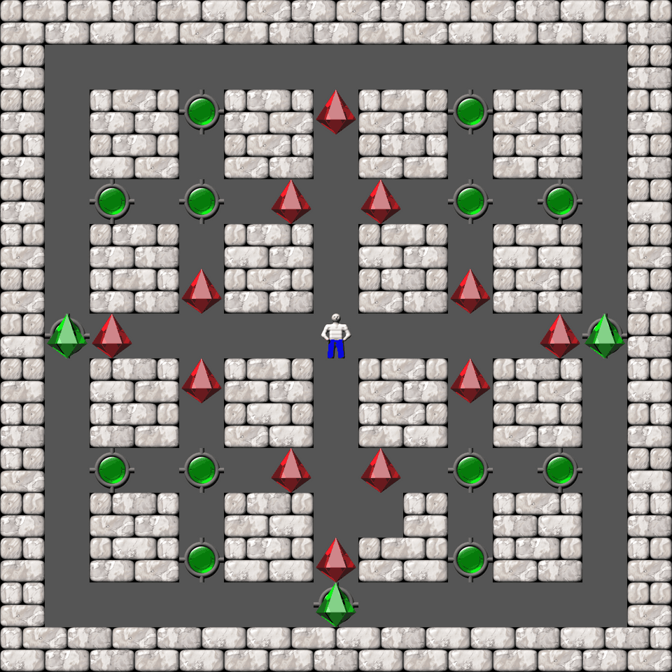 Сокобан Monry and Panda Arranged уровень 91